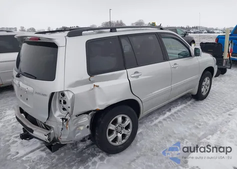 2005 Toyota Highlander V6 из США, поврежденный, VIN JTEEP21AX50077708